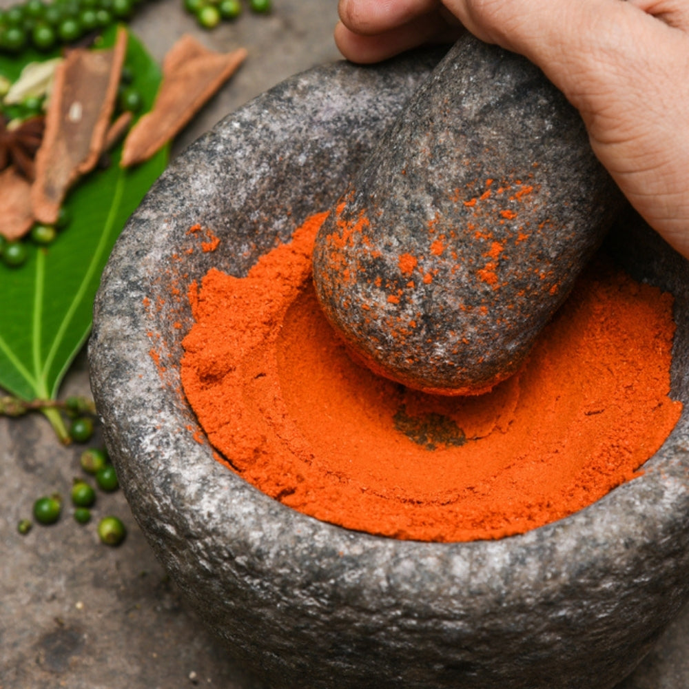 WHY HAND-POUNDED SPICES MIGHT BE THE SECRET YOUR KITCHEN'S MISSING
