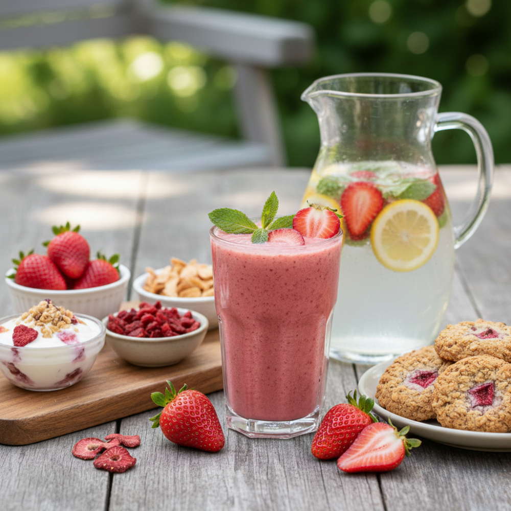 5 Easy Strawberry Recipes for Guilt-Free Sweet Cravings