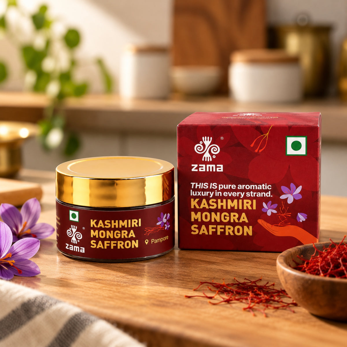 KASHMIRI MONGRA SAFFRON