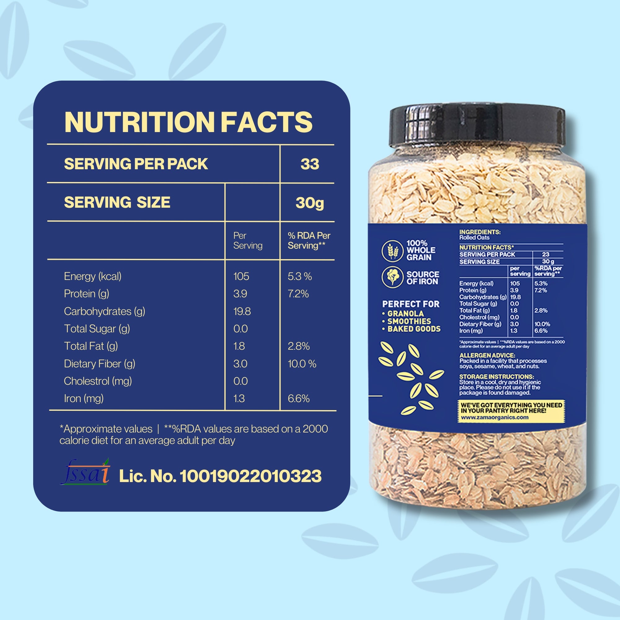 ROLLED OATS