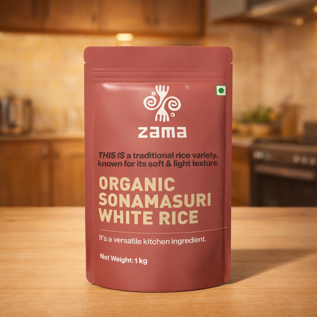 ORGANIC SONAMASURI WHITE RICE