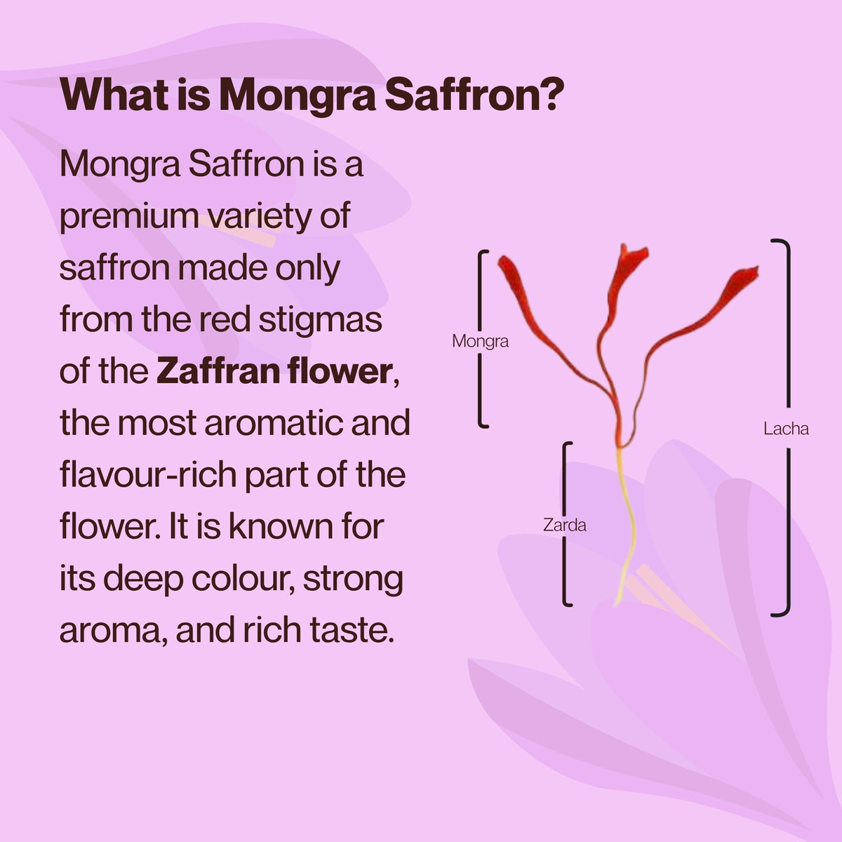 KASHMIRI MONGRA SAFFRON
