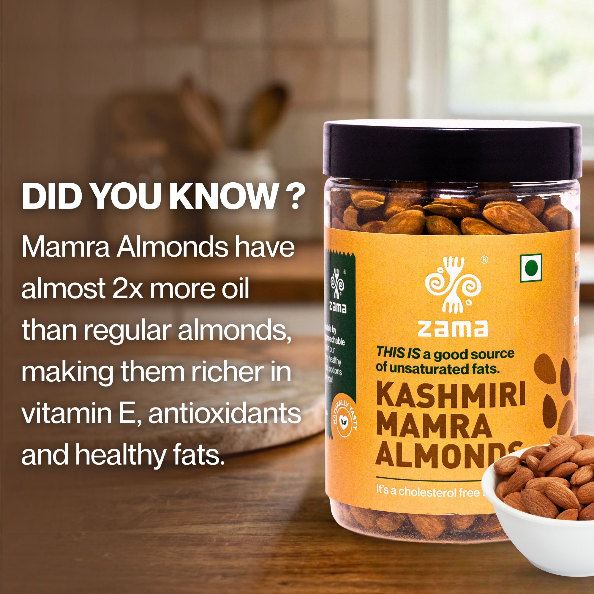 KASHMIRI MAMRA ALMONDS