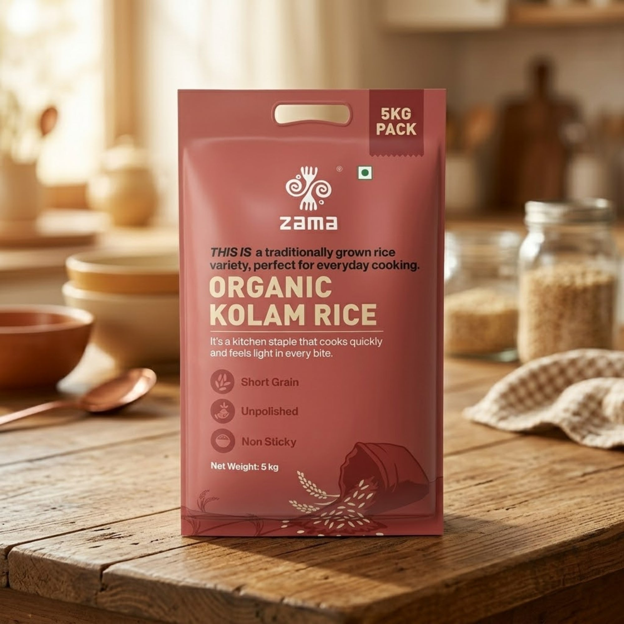 ORGANIC KOLAM RICE