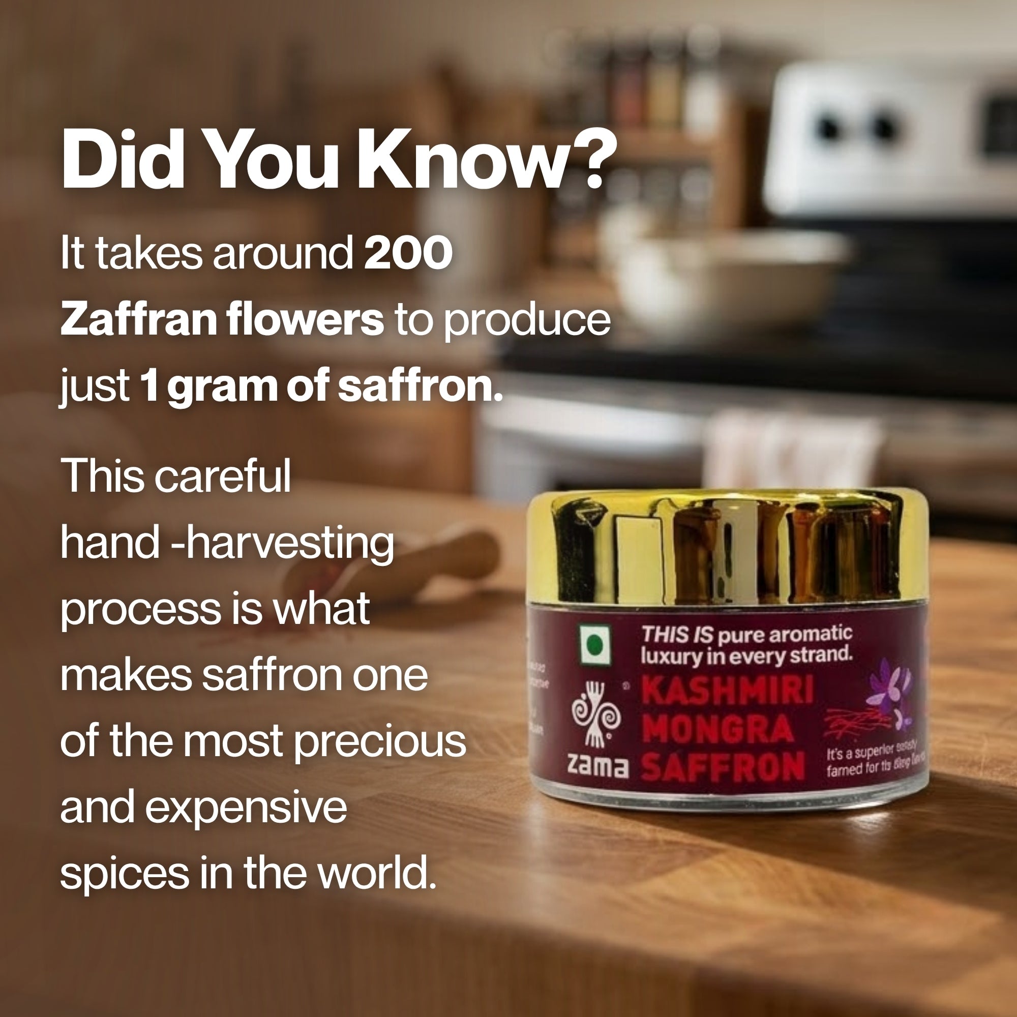KASHMIRI MONGRA SAFFRON