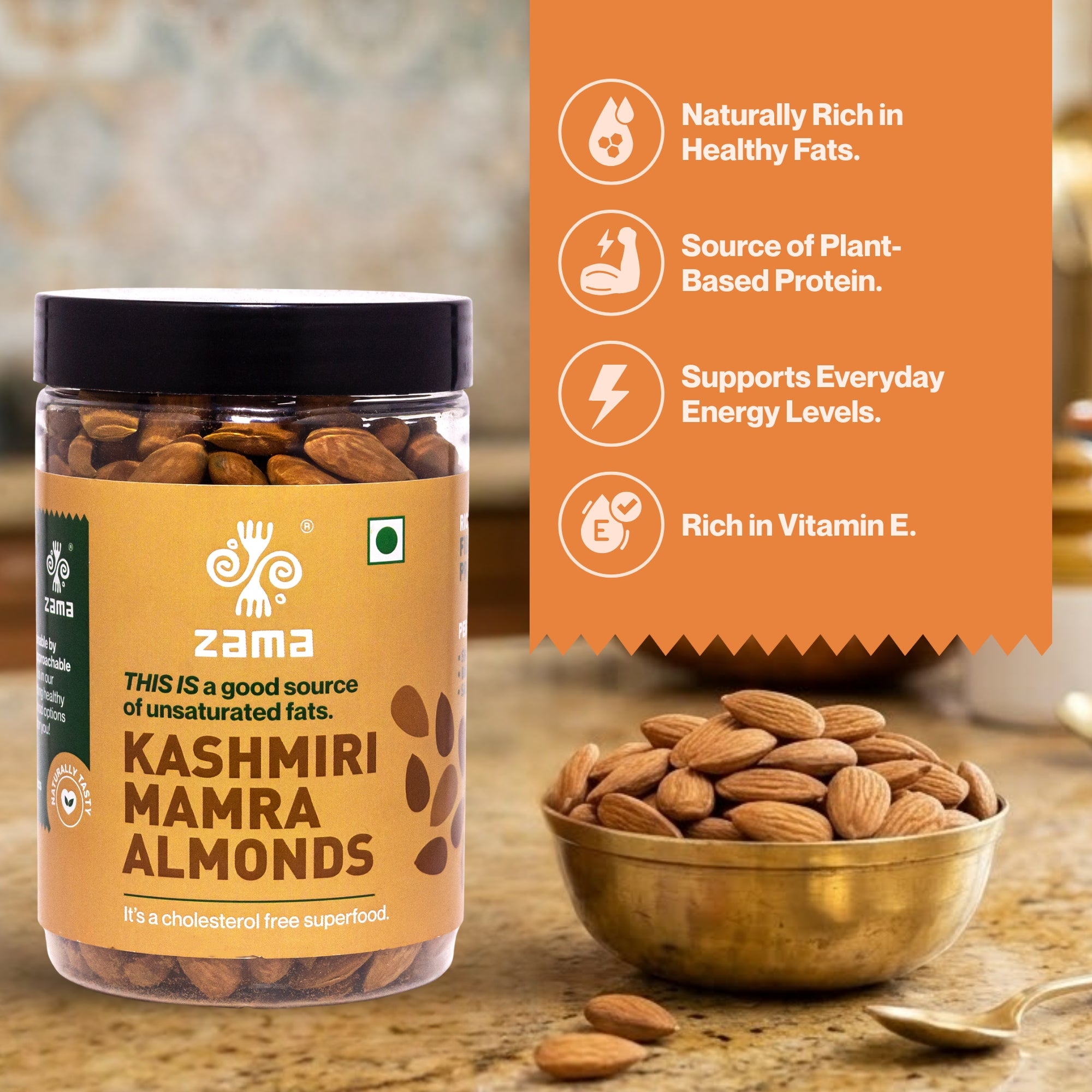 KASHMIRI MAMRA ALMONDS