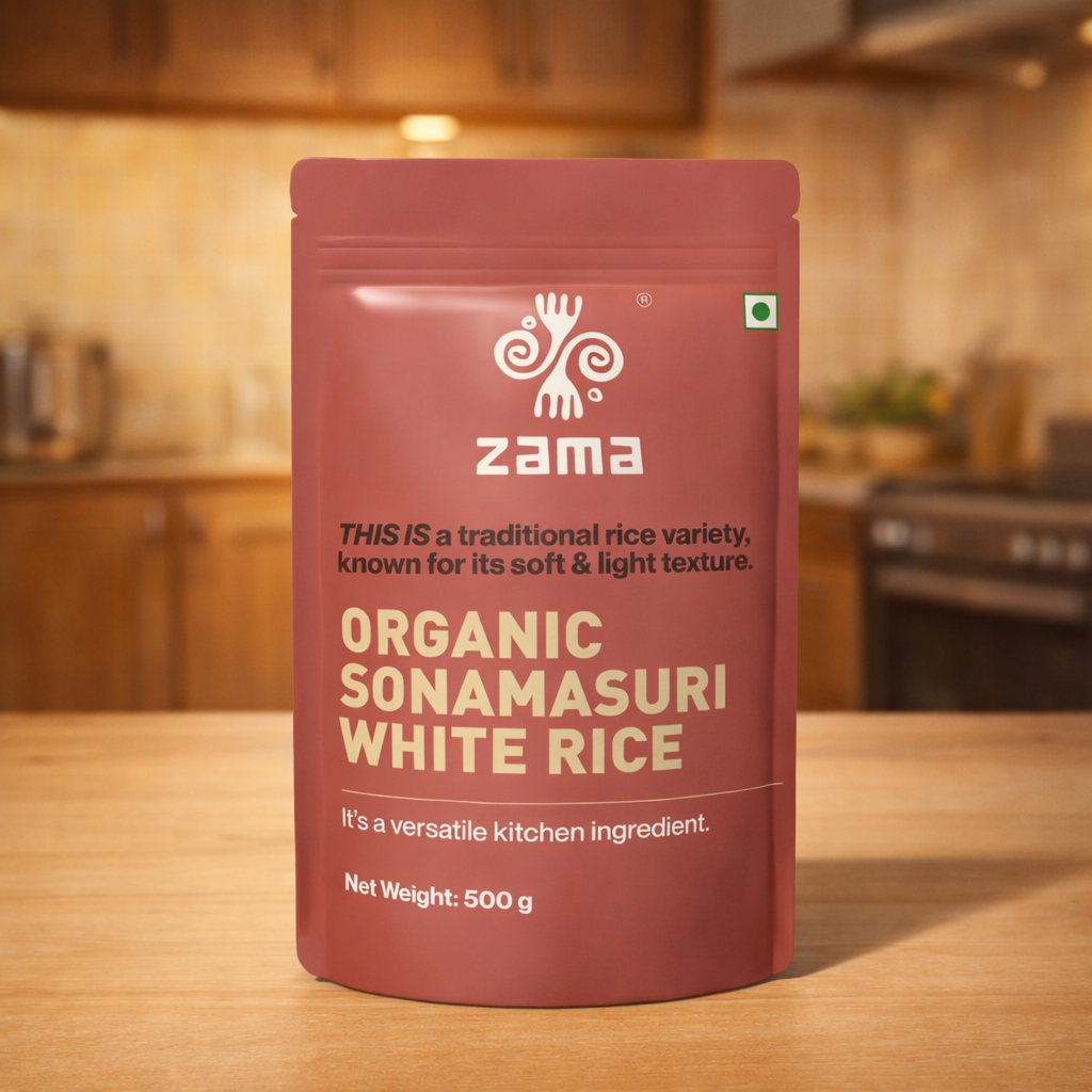 ORGANIC SONAMASURI WHITE RICE