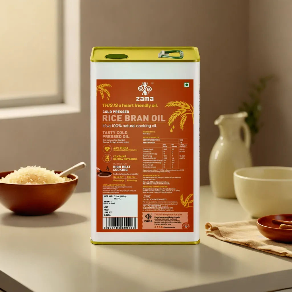 COLD PRESSED RICE BRAN OIL