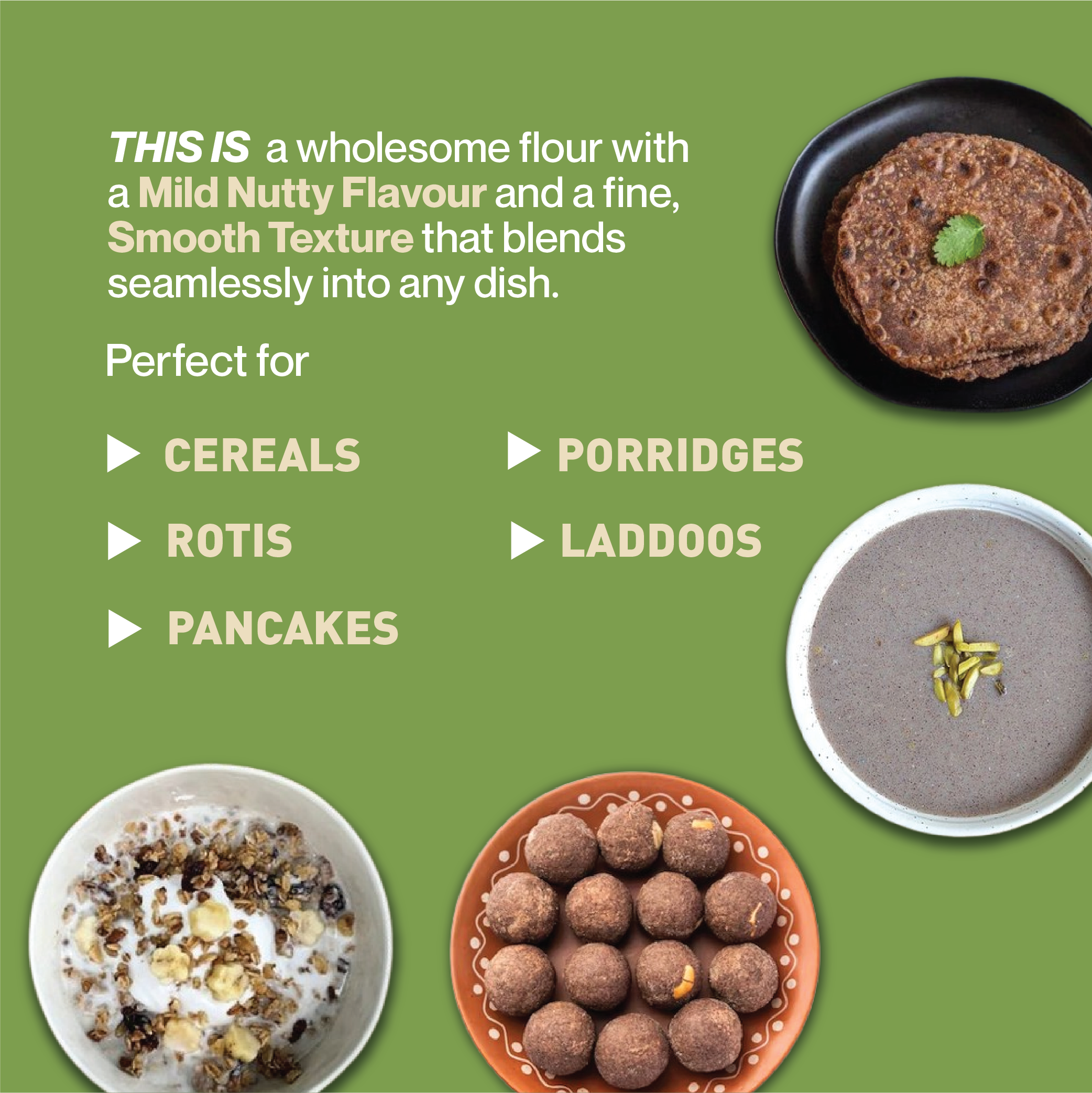 ORGANIC SPROUTED RAGI FLOUR