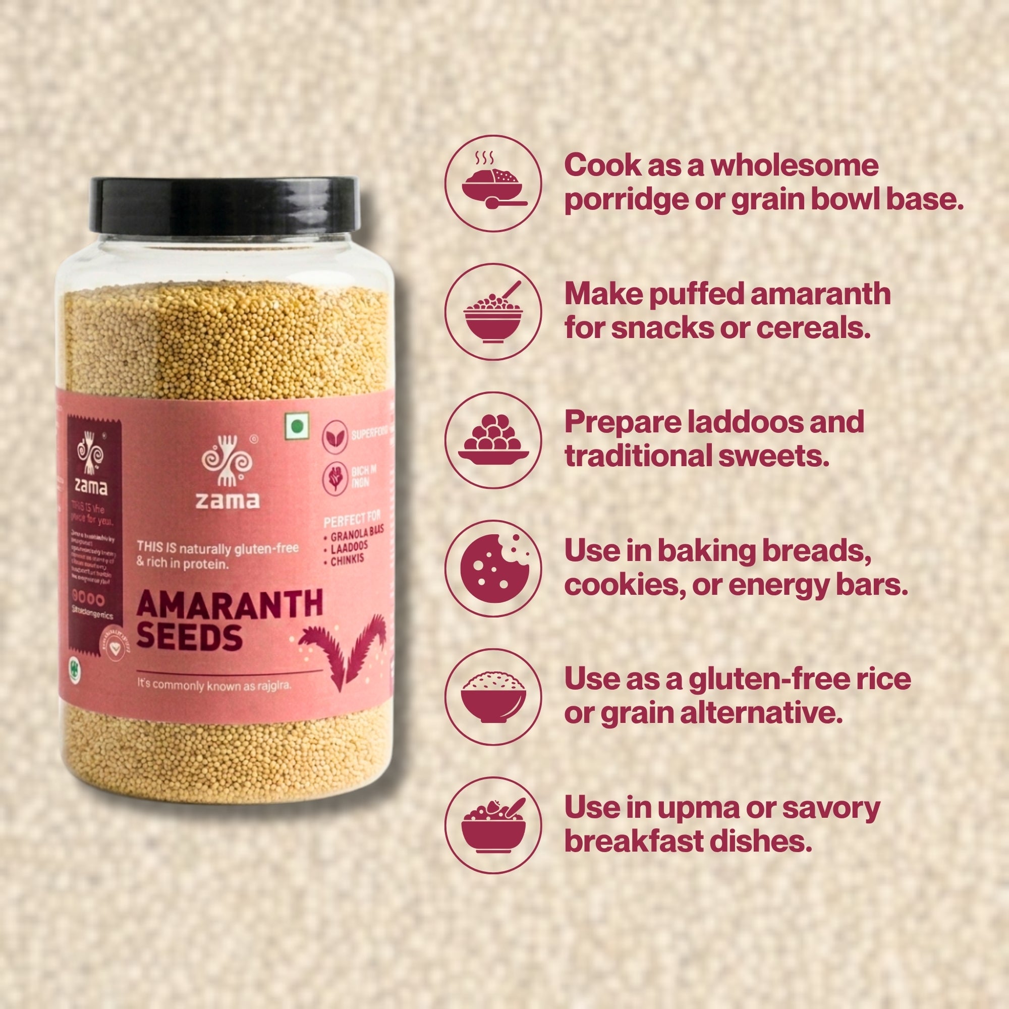 WHOLE AMARANTH (RAJGIRA)