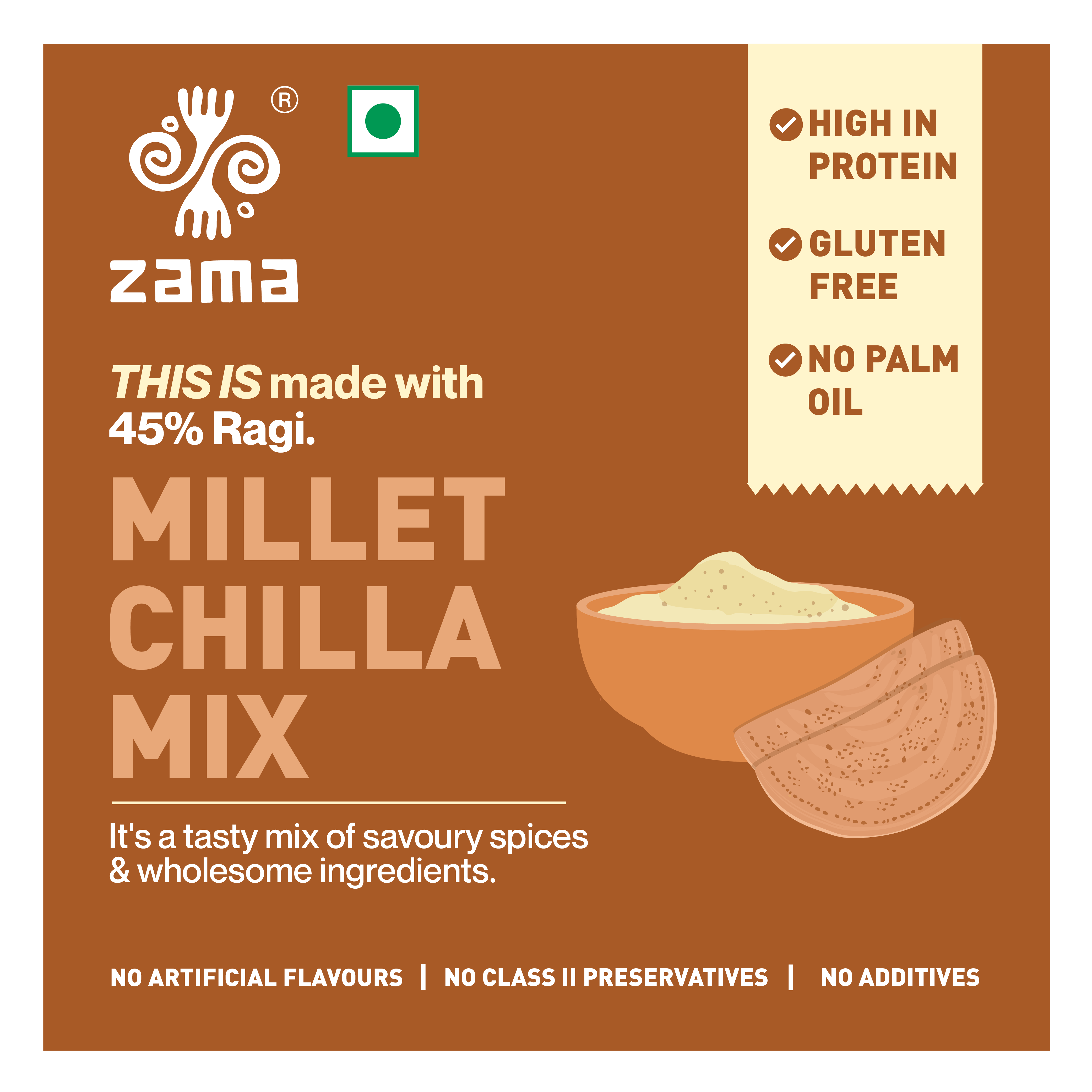 Millet Chilla Mix