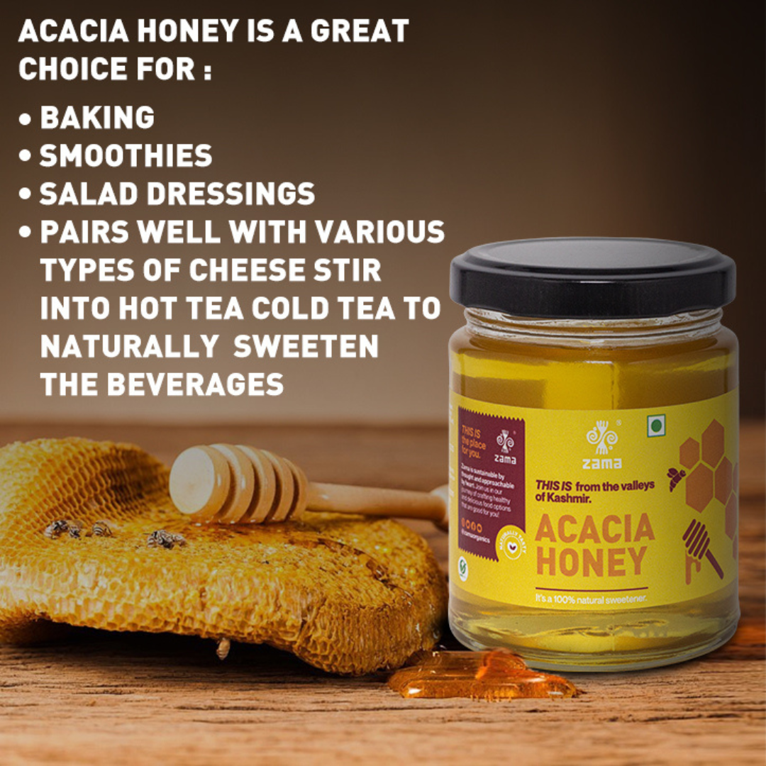 Kashmiri Acacia Honey-Zama Organics