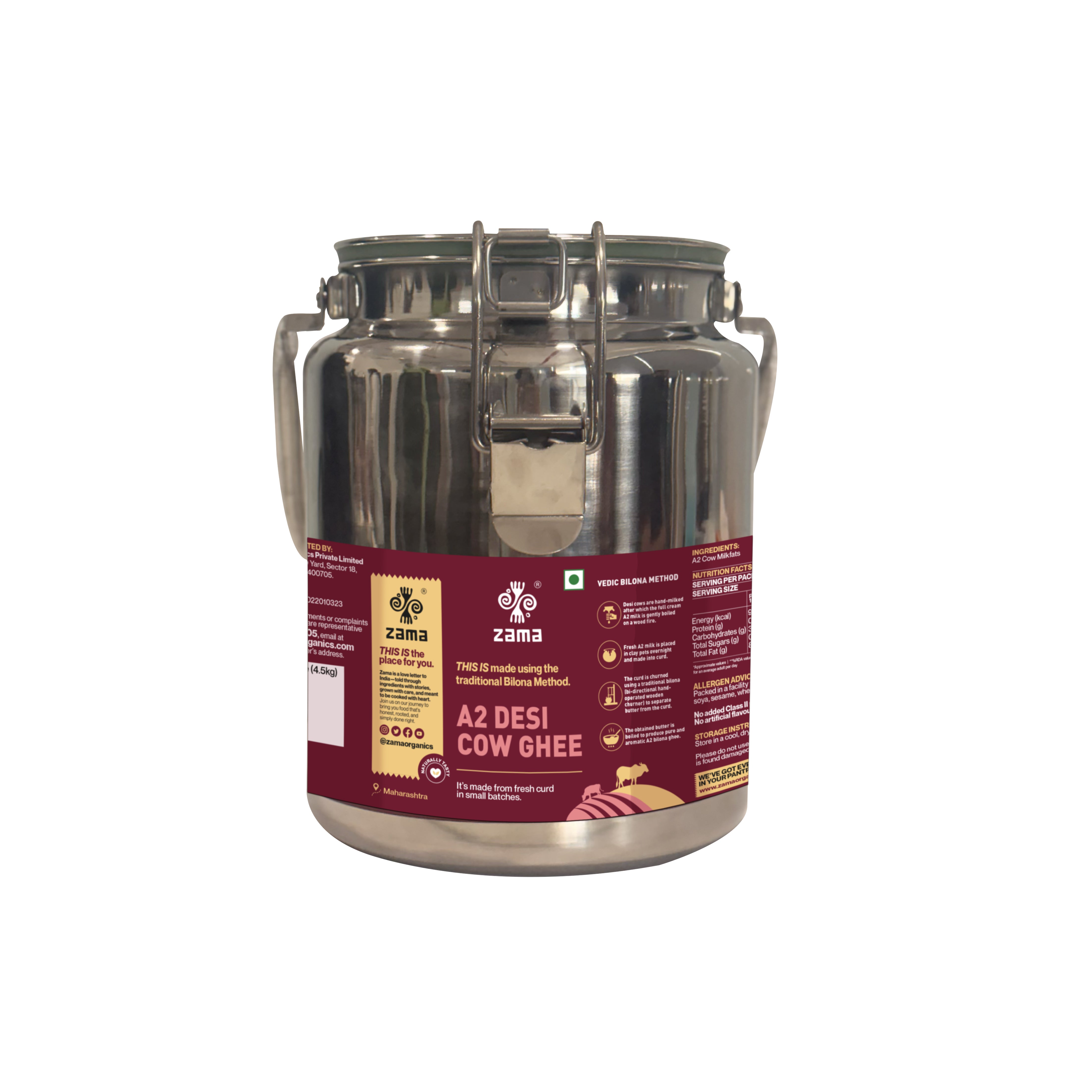 A2 DESI COW GHEE (BILONA METHOD)