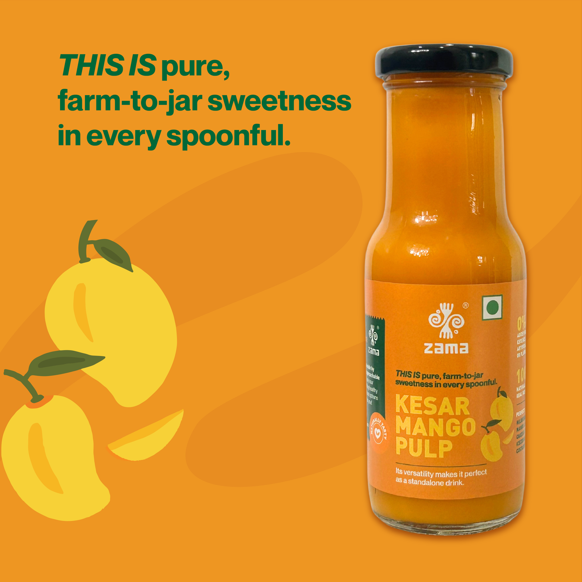 Kesar Mango Pulp 200 gms