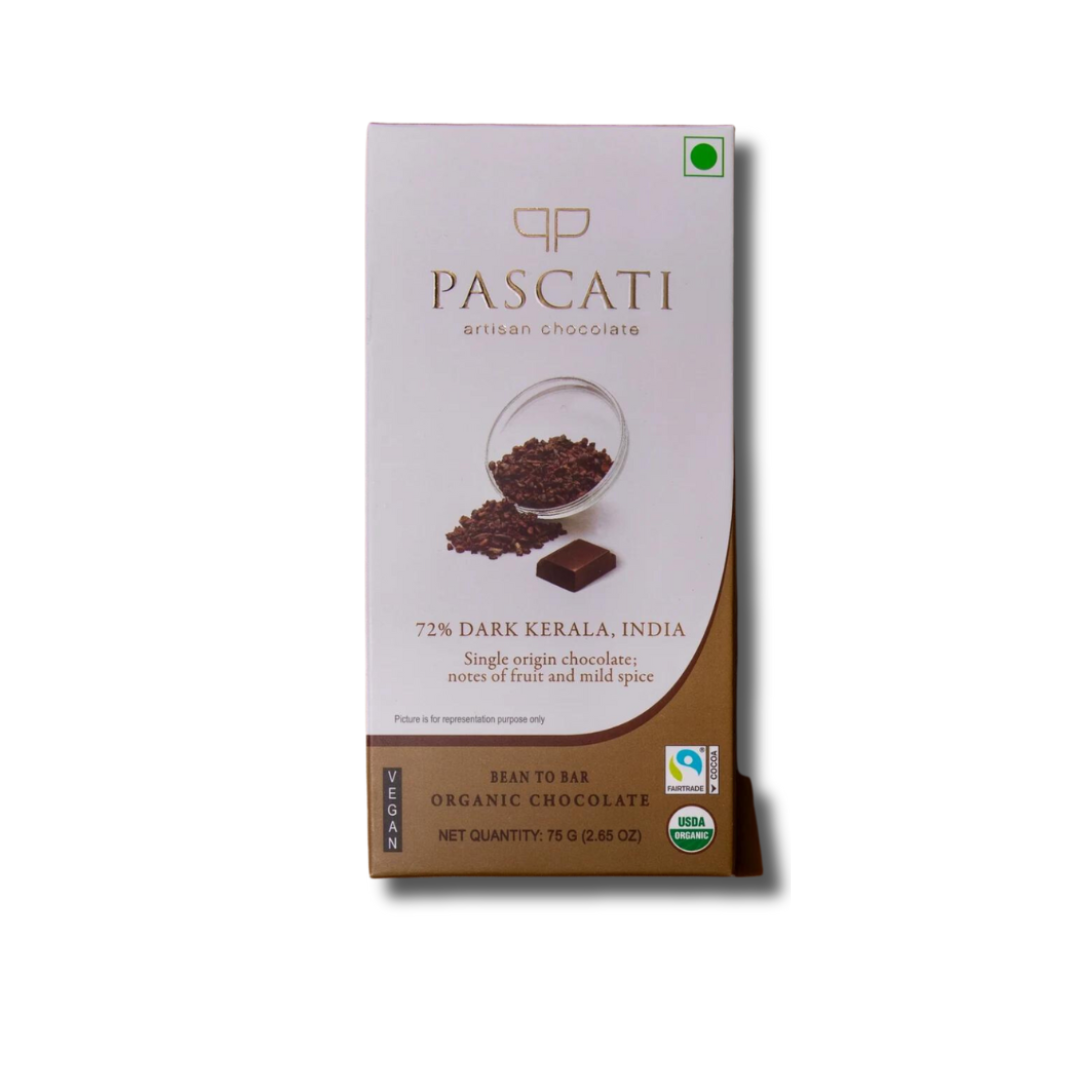 72% DARK ORGANIC CHOCOLATE