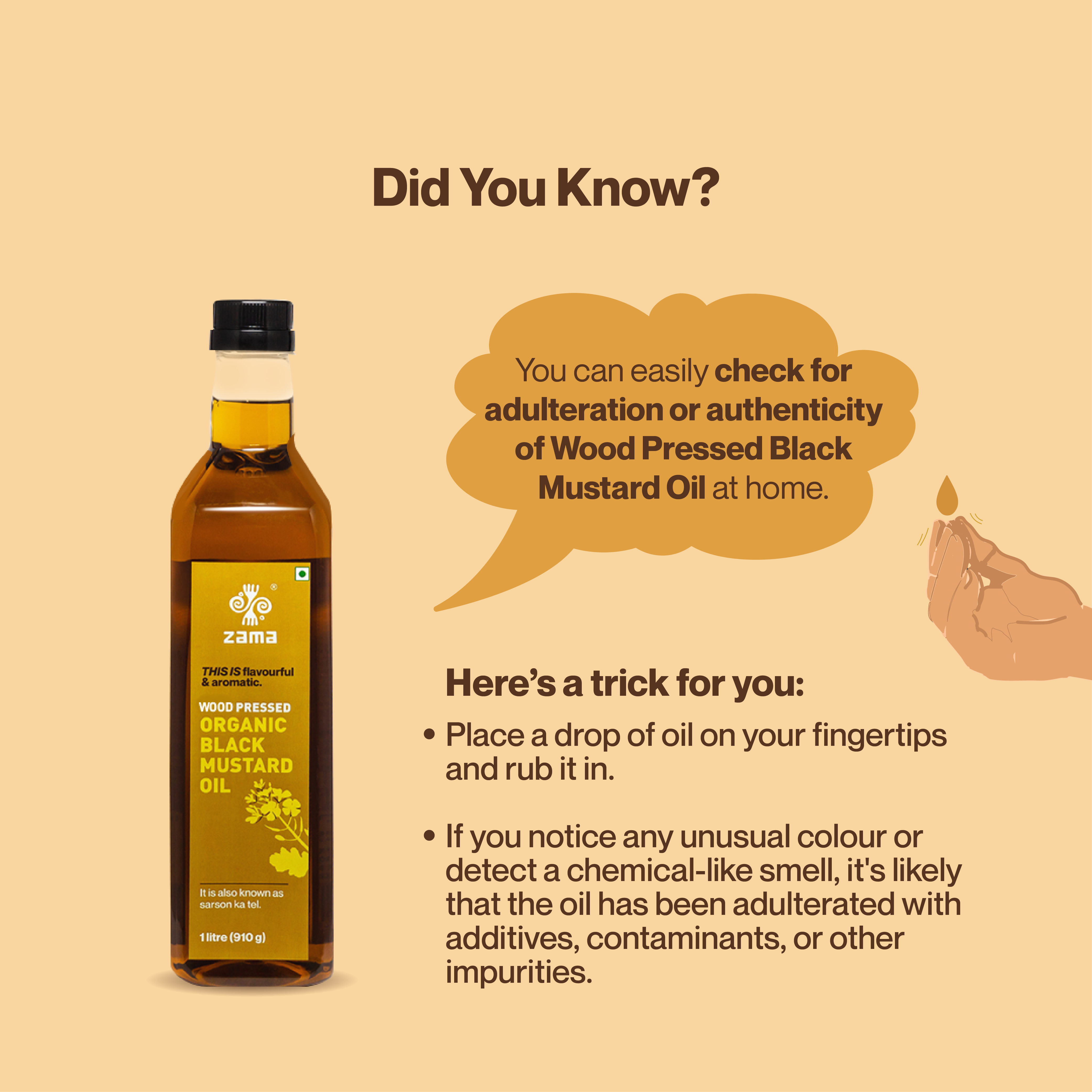 WOOD PRESSED BLACK MUSTARD OIL