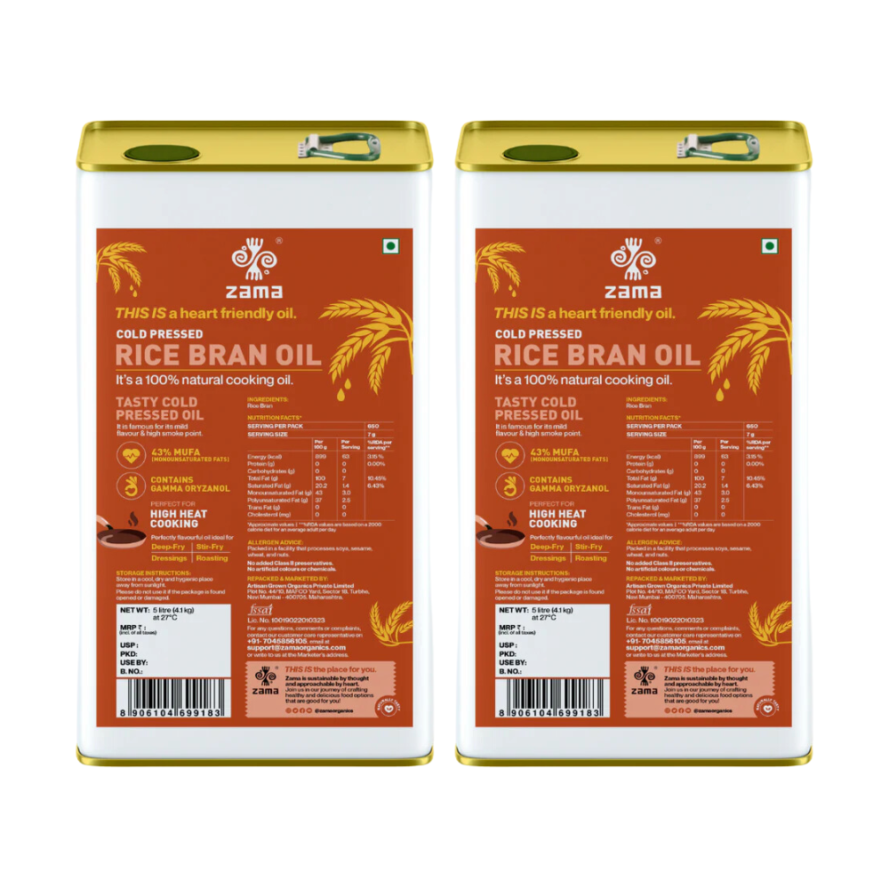 COLD PRESSED RICE BRAN OIL
