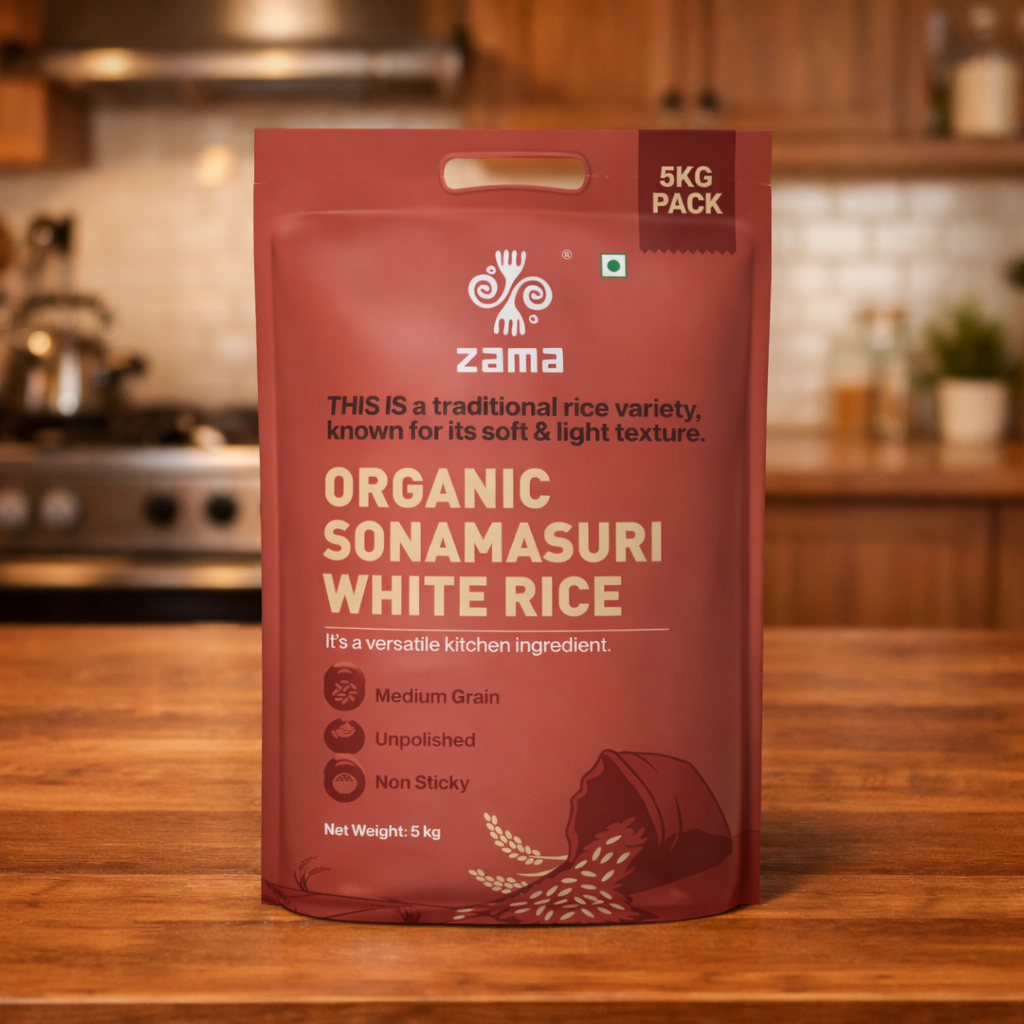 ORGANIC SONAMASURI WHITE RICE