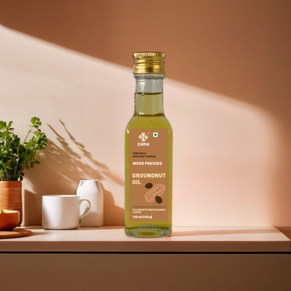 WOOD PRESSED GROUNDNUT OIL