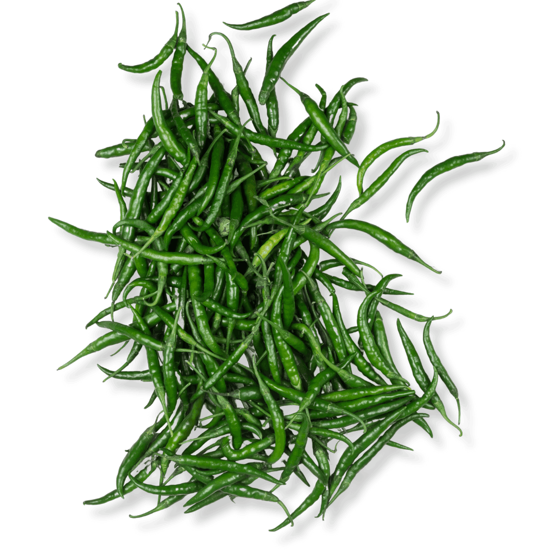 ORGANIC GREEN CHILLIES