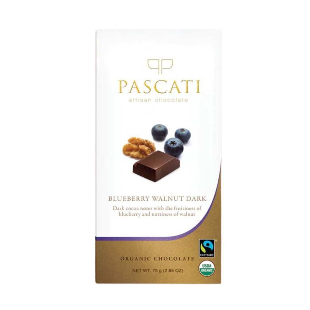 Blueberry Walnut Dark  Chocolate- Zama Organics