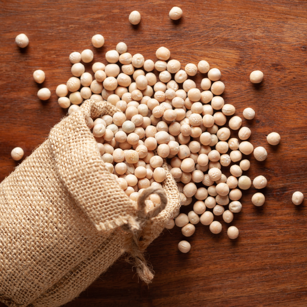 Organic White Peas