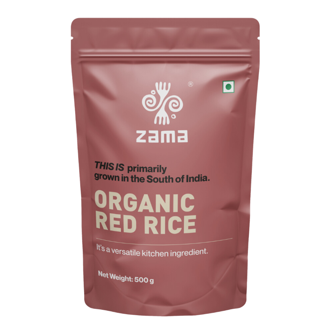 Organice Red Rice- Zama Organics