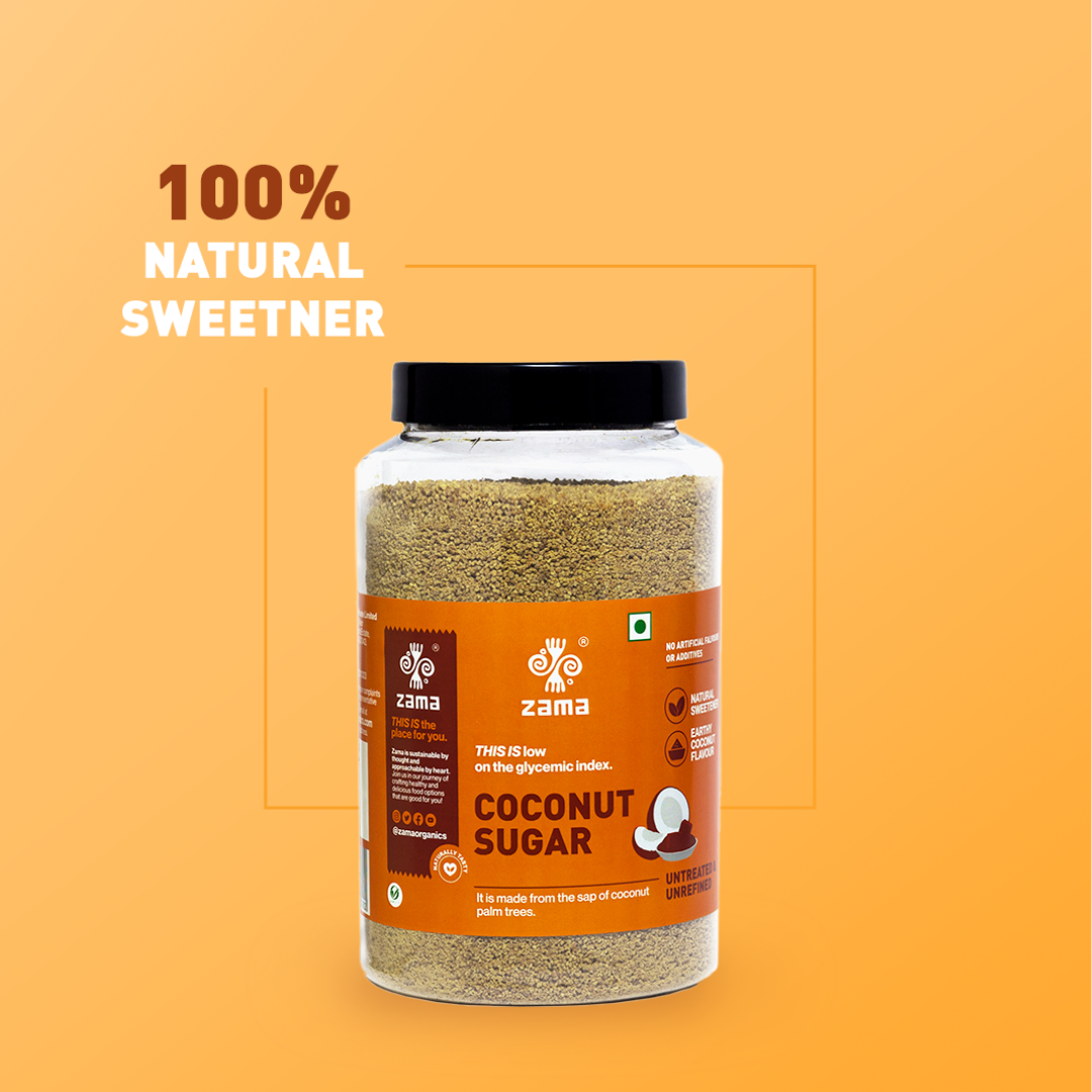 Coconut Sugar-Low Glycemic Index