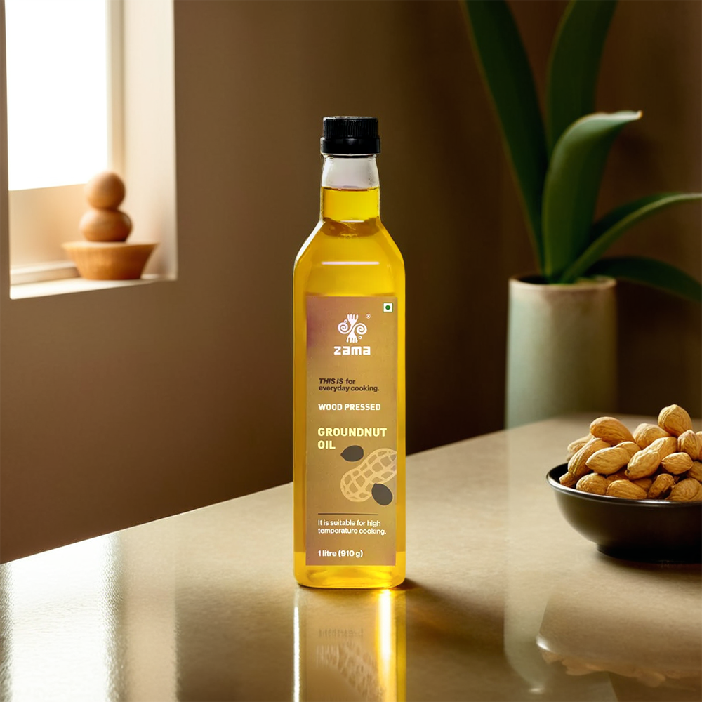 WOOD PRESSED GROUNDNUT OIL
