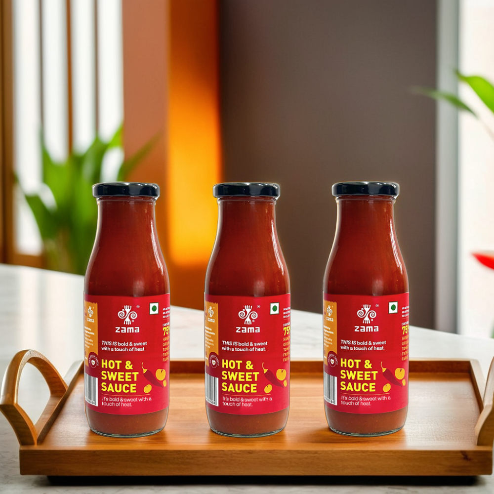 ORGANIC HOT & SWEET SAUCE