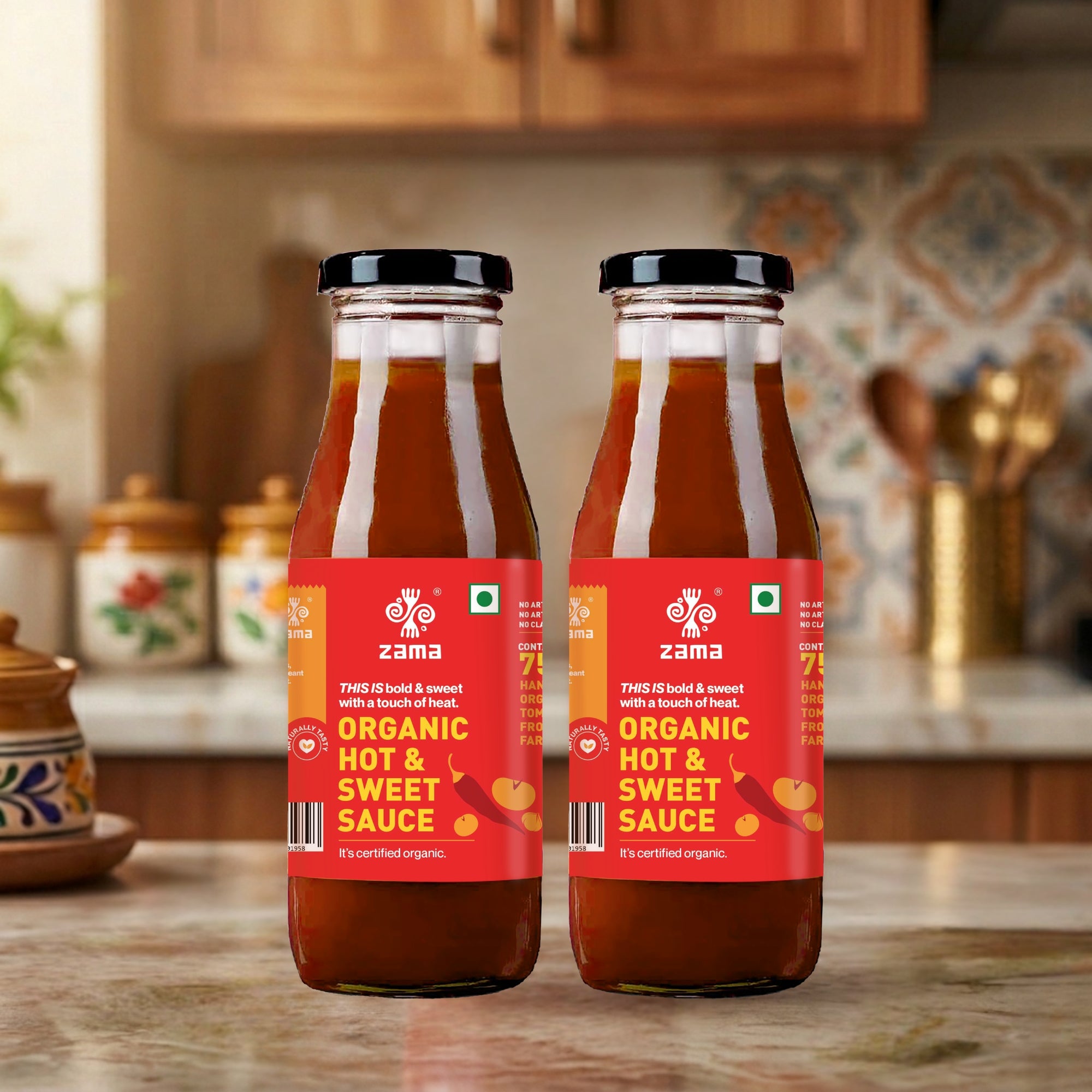 ORGANIC HOT & SWEET SAUCE