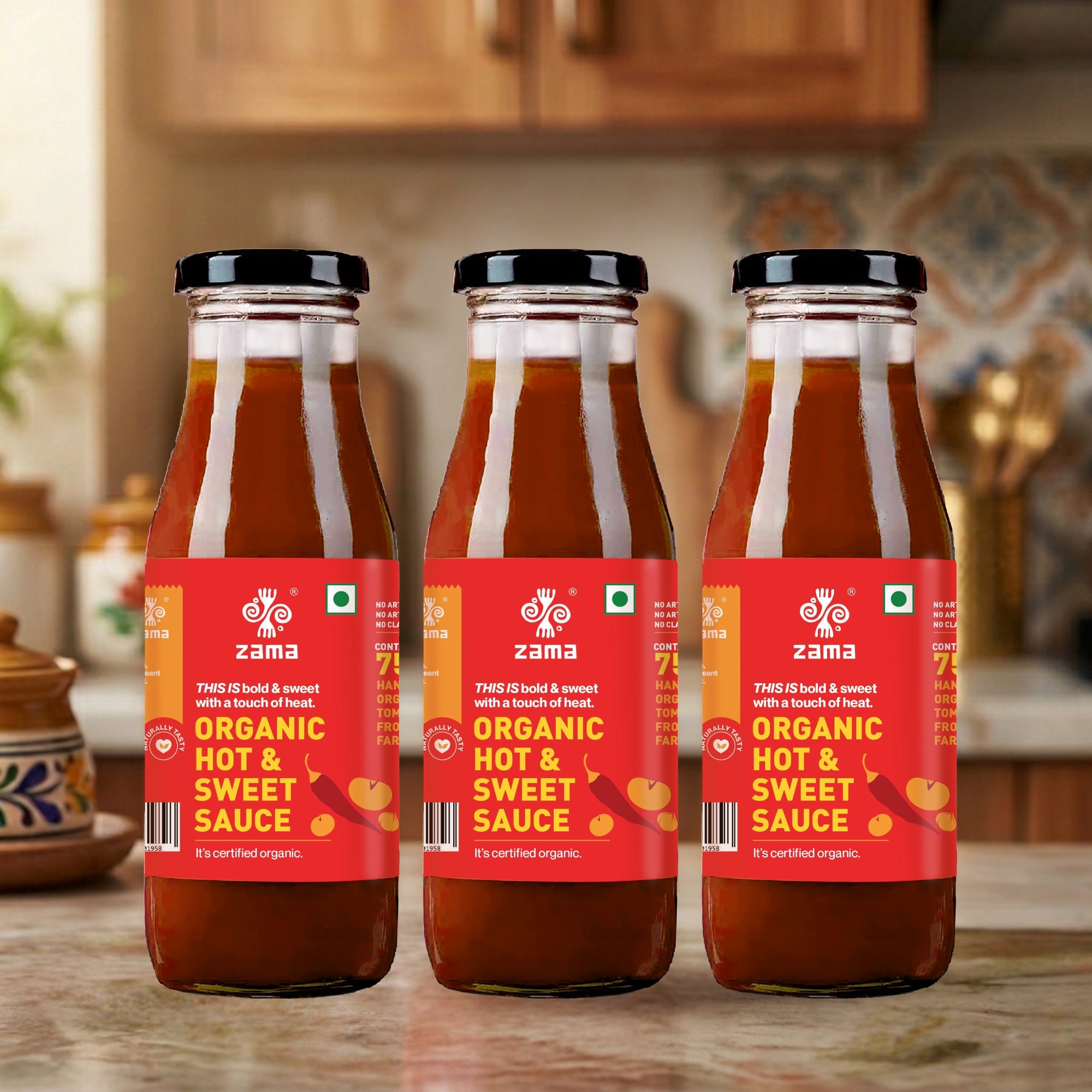 ORGANIC HOT & SWEET SAUCE