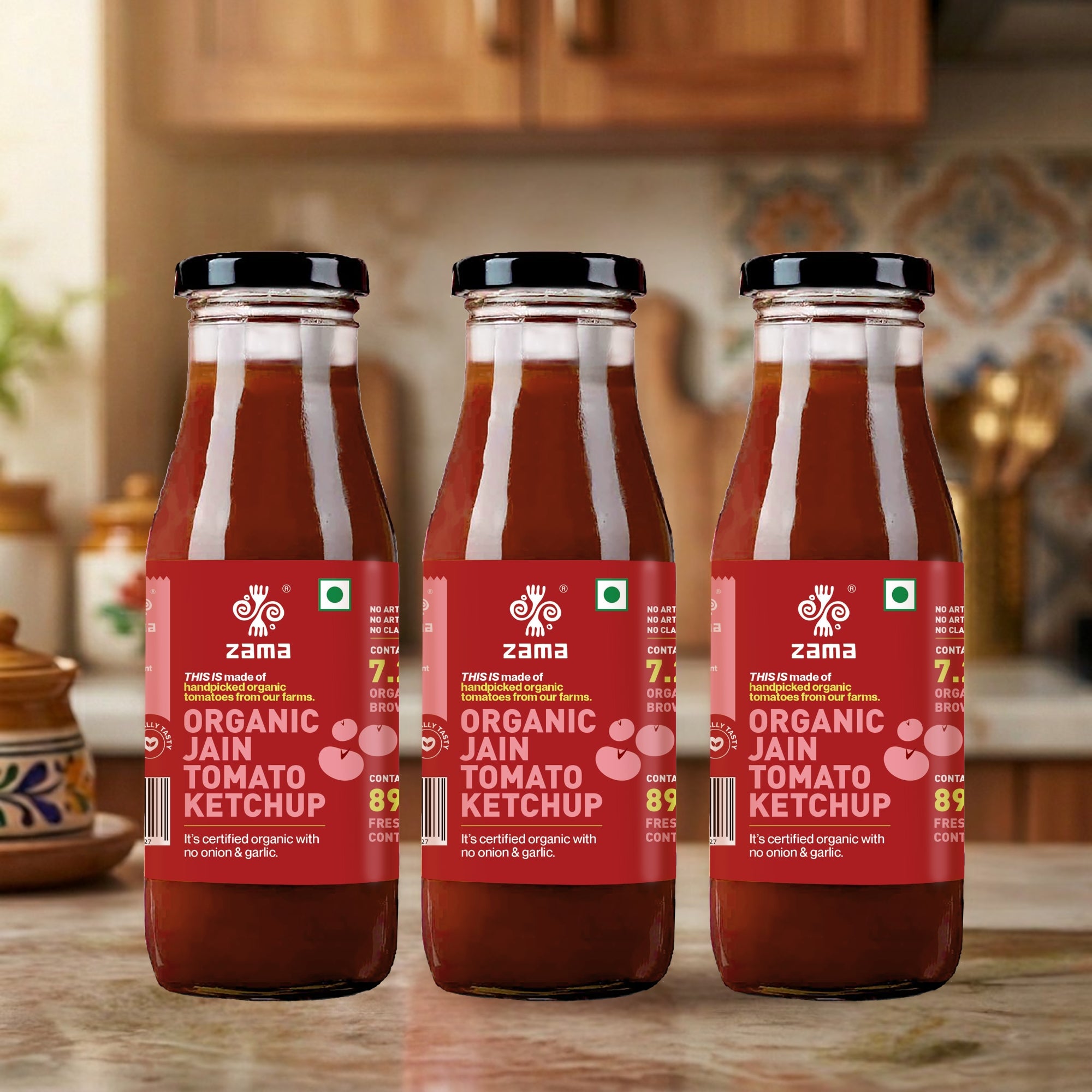 ORGANIC TOMATO KETCHUP (JAIN)