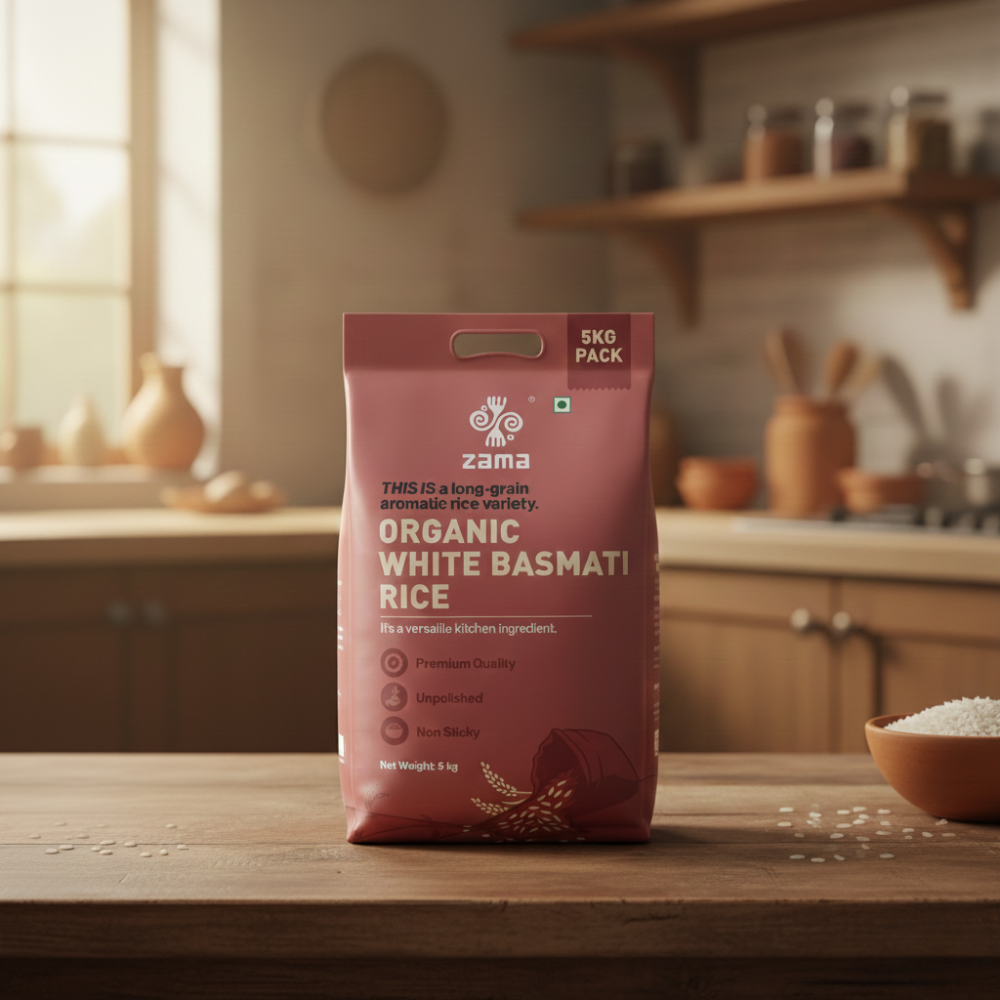 ORGANIC WHITE BASMATI RICE