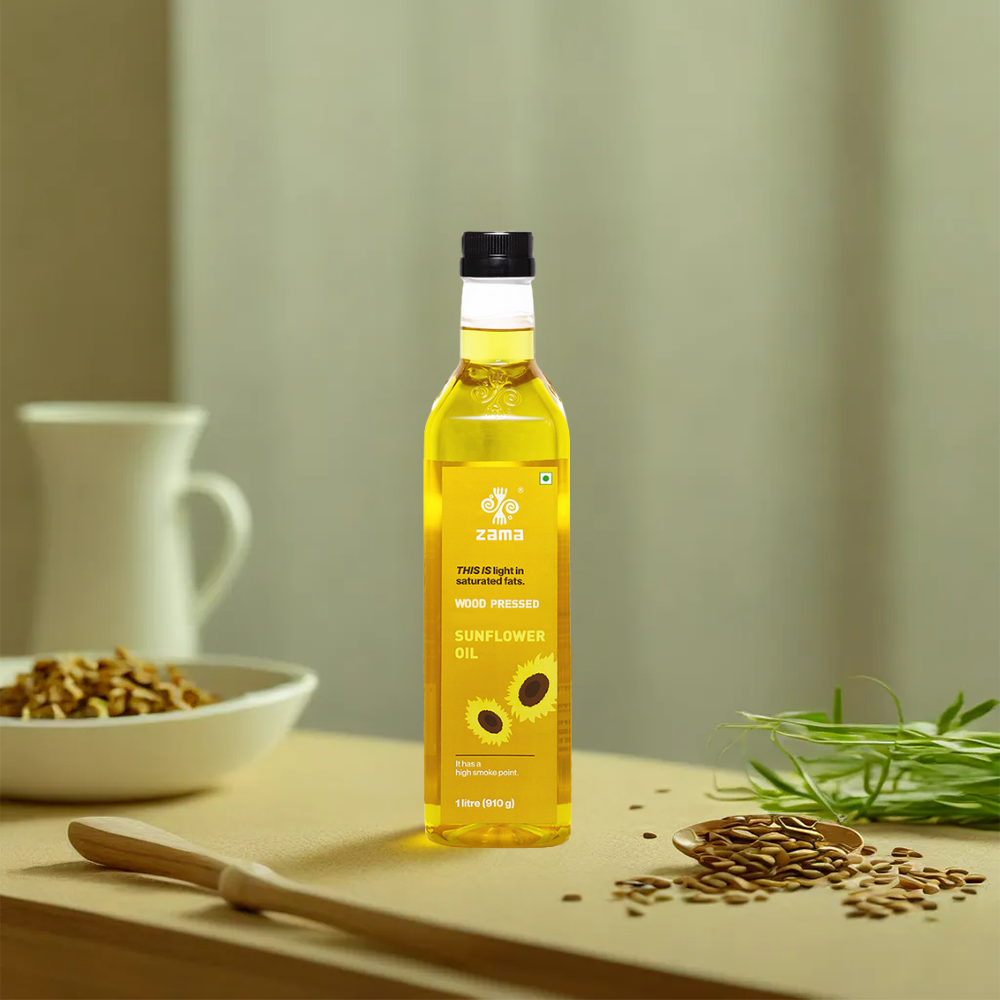 WOOD PRESSED SUNFLOWER OIL