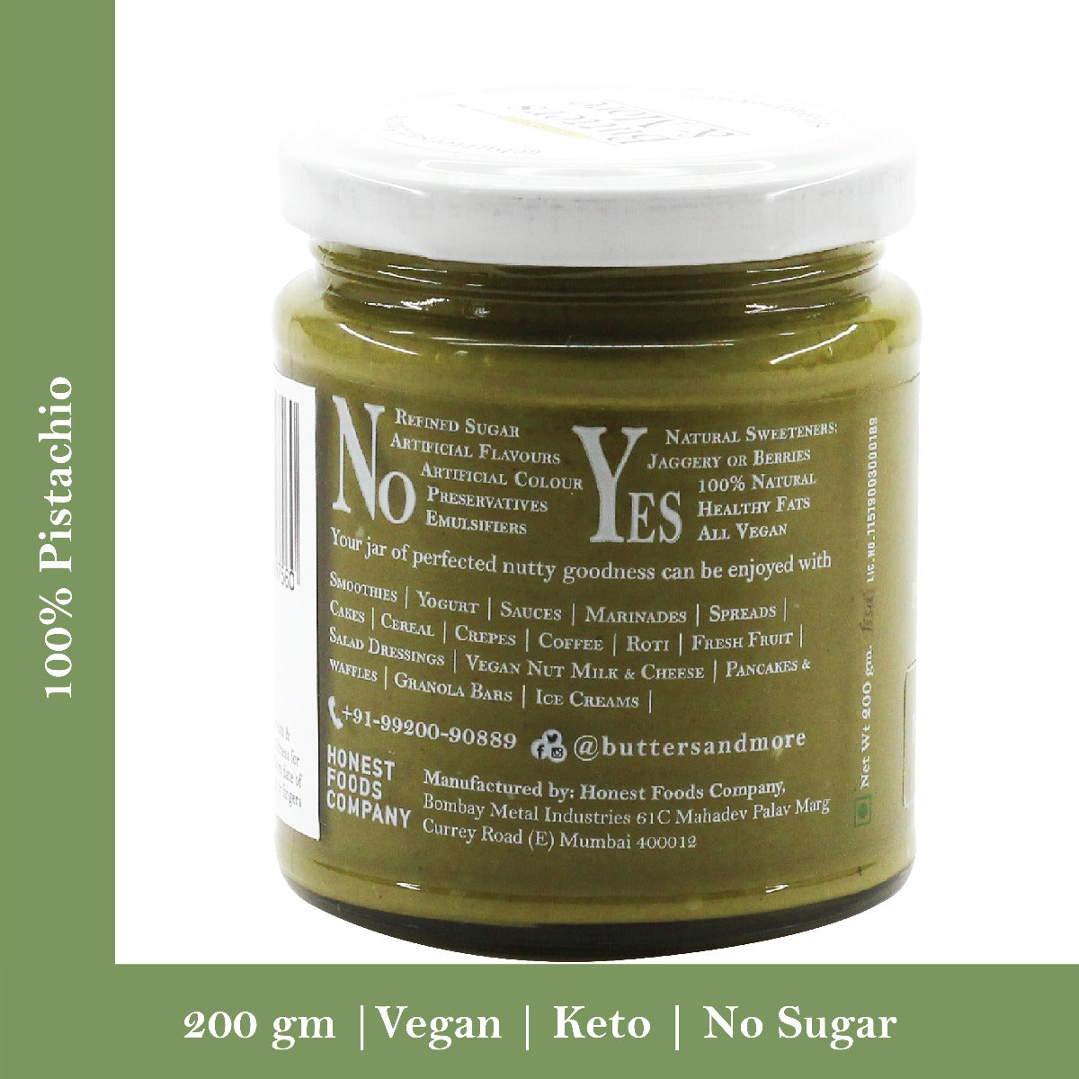 Pistachio Butter- Zama Organics