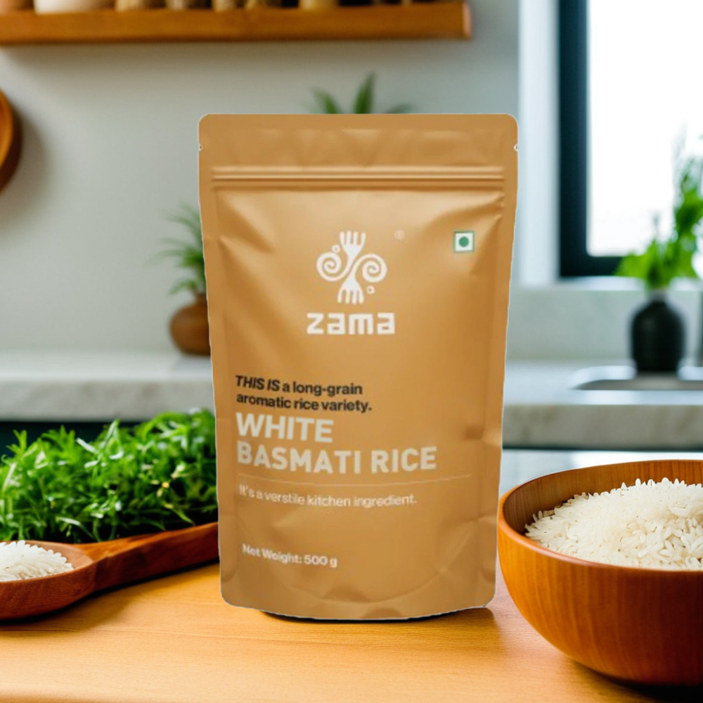 ORGANIC WHITE BASMATI RICE