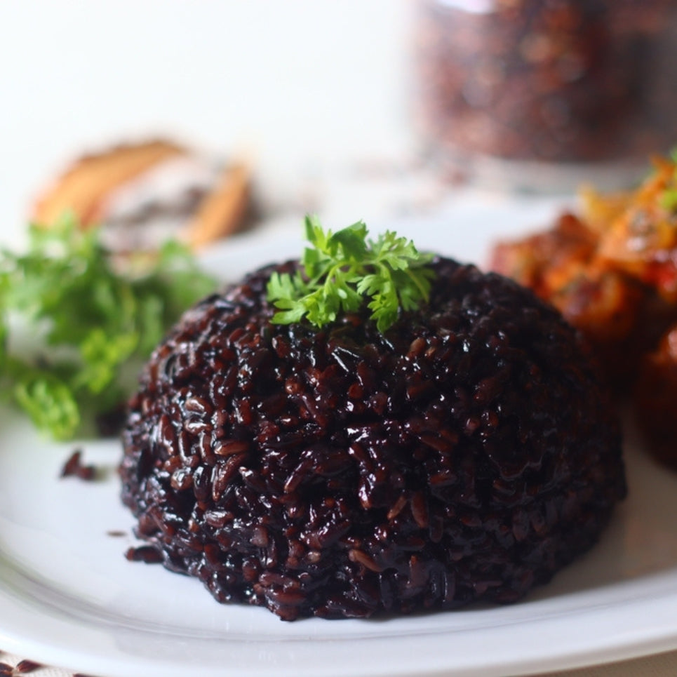 Black Rice Roti How To Cook Black Rice With White Rice