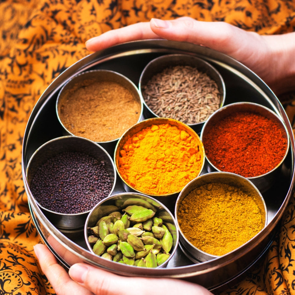 THE SECRET TO PERFECT INDIAN COOKING: WHAT'S INSIDE A MASALA DABBA?