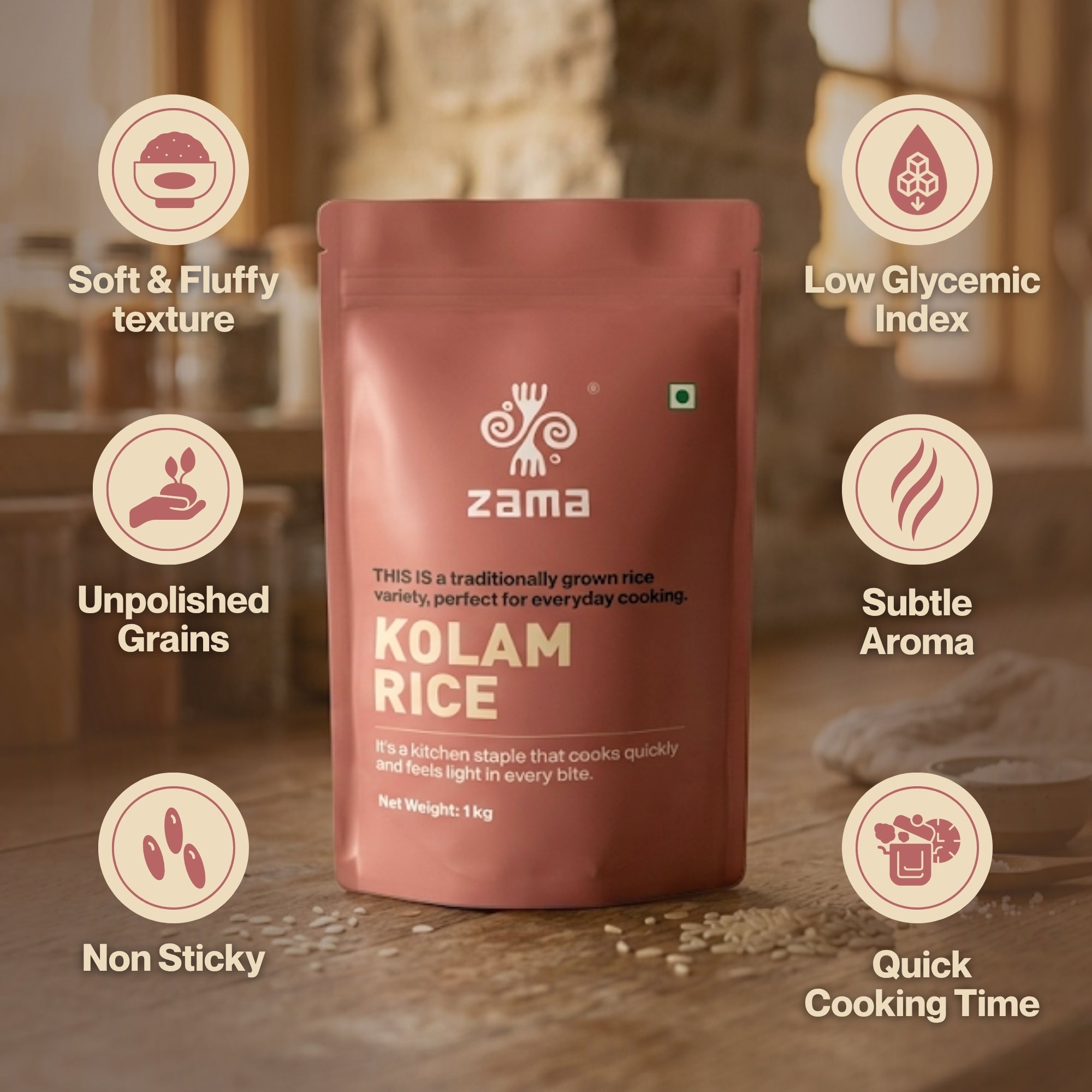 KOLAM RICE