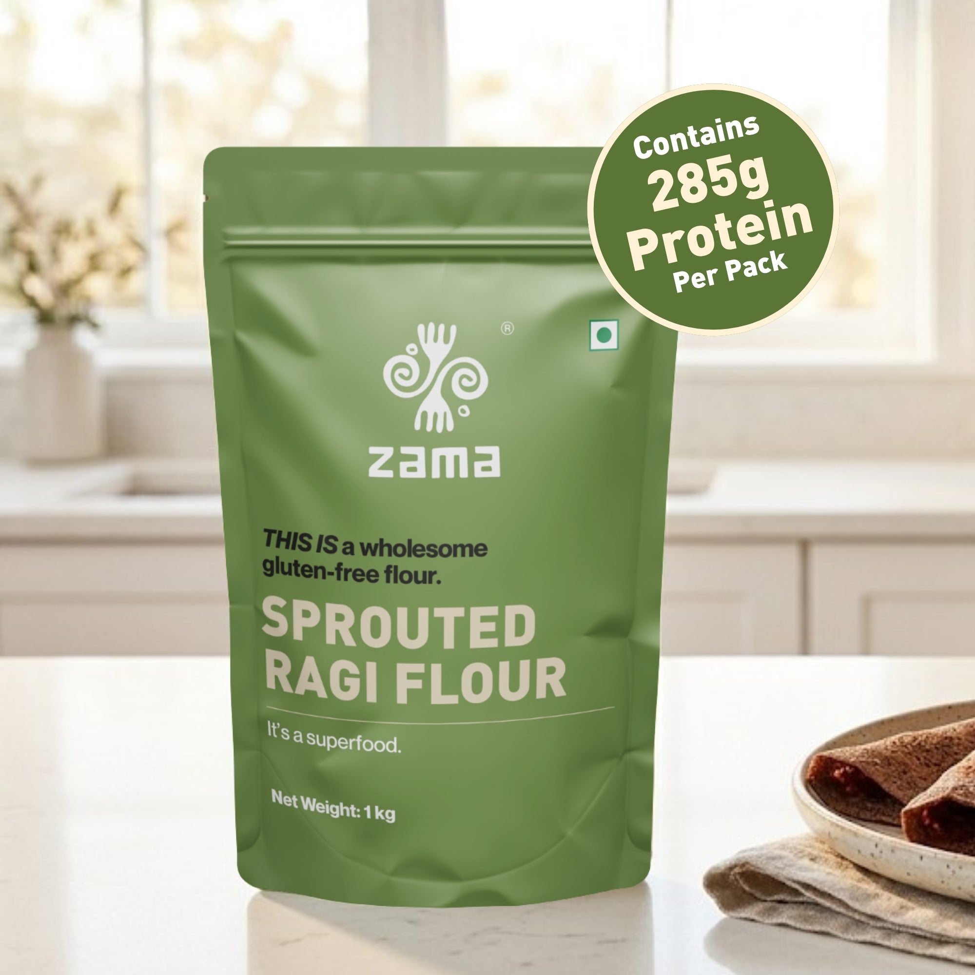 SPROUTED RAGI FLOUR