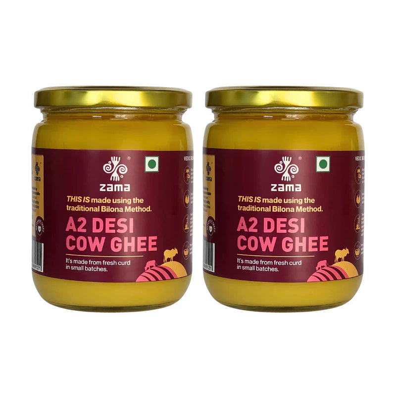 FREE HIMALAYAN PINK SALT (1.5kg) WITH A2 DESI COW GHEE - NATURAL WELLNESS DUO