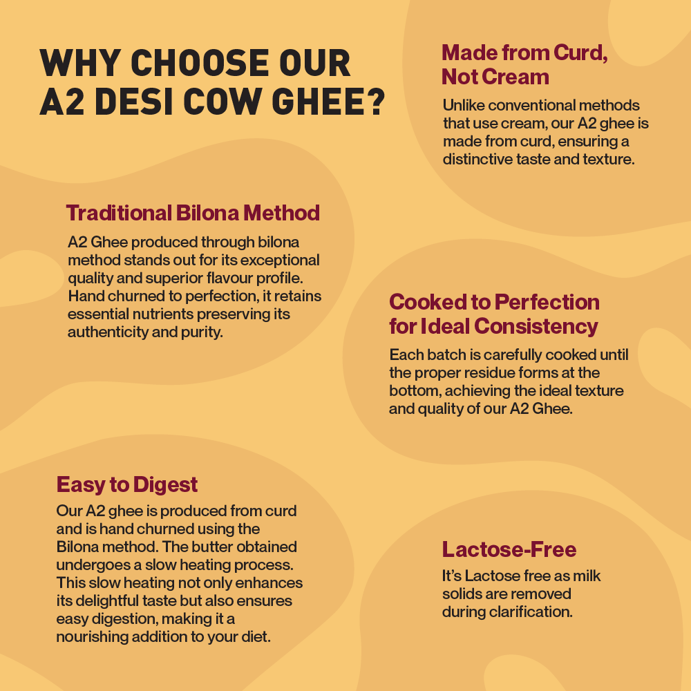 A2 Desi Cow Ghee-Bilona Method