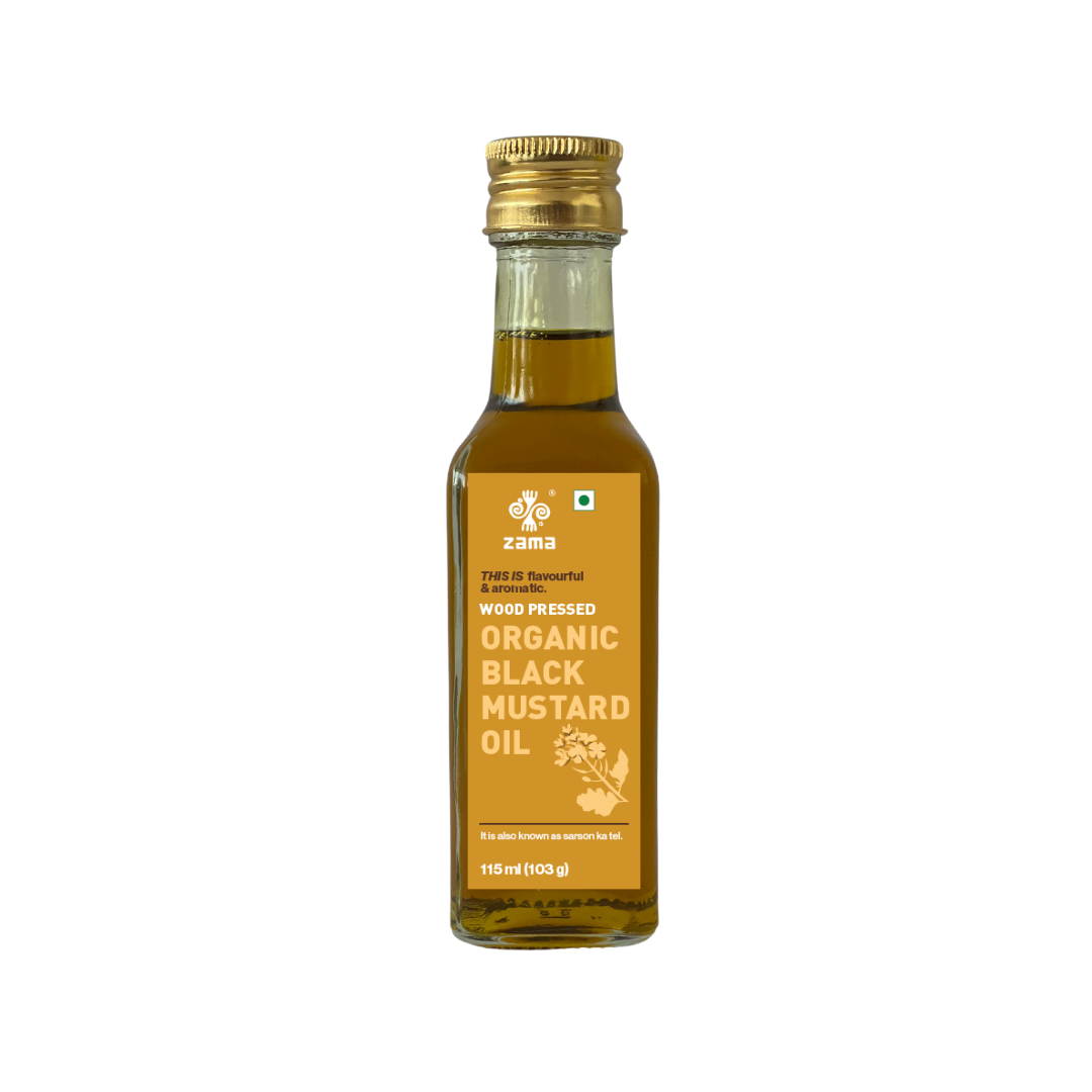 COLD PRESSED ORGANIC BLACK MUSTARD OIL