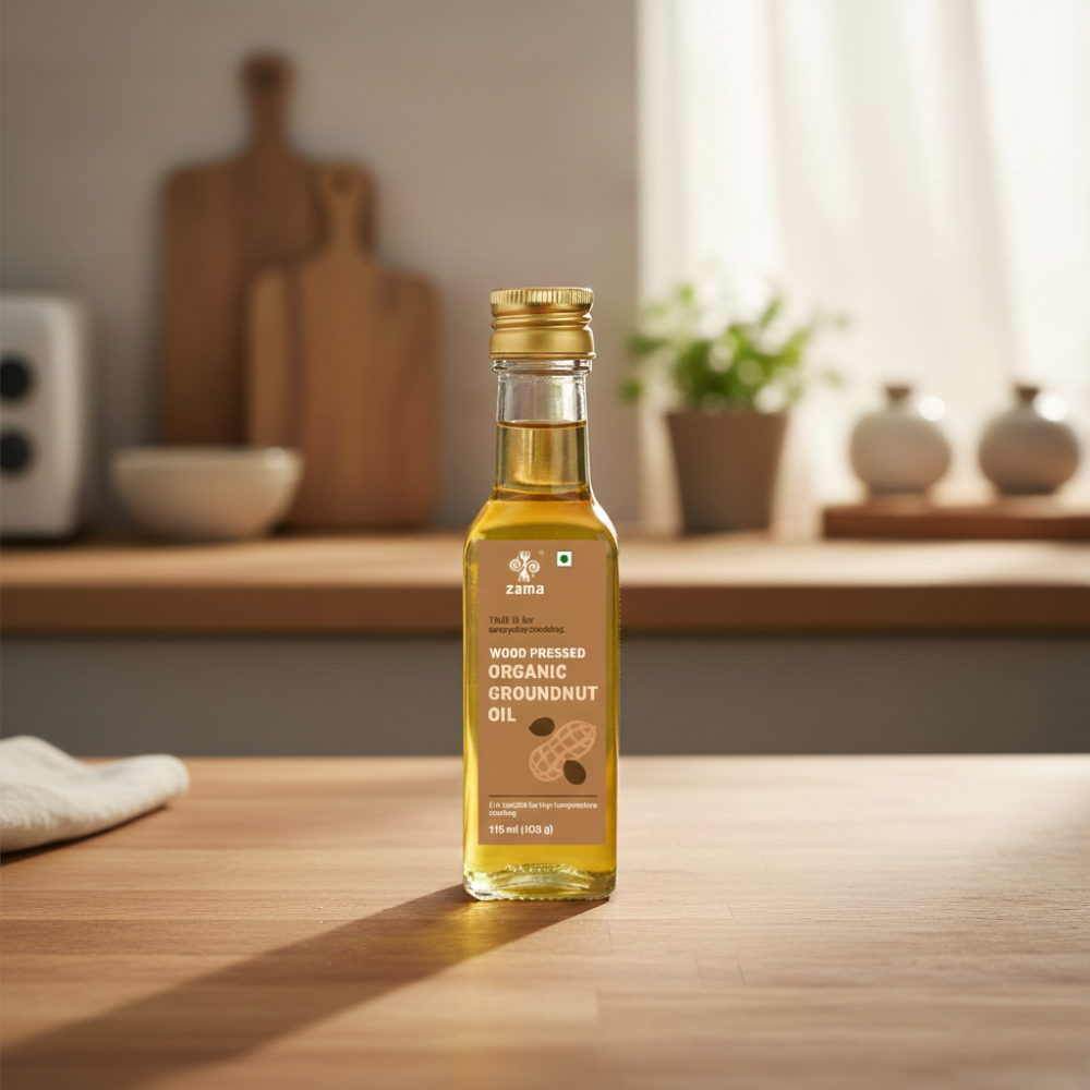 WOOD PRESSED GROUNDNUT OIL