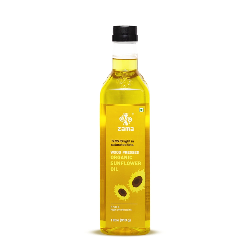 WOOD PRESSED ORGANIC SUNFLOWER OIL