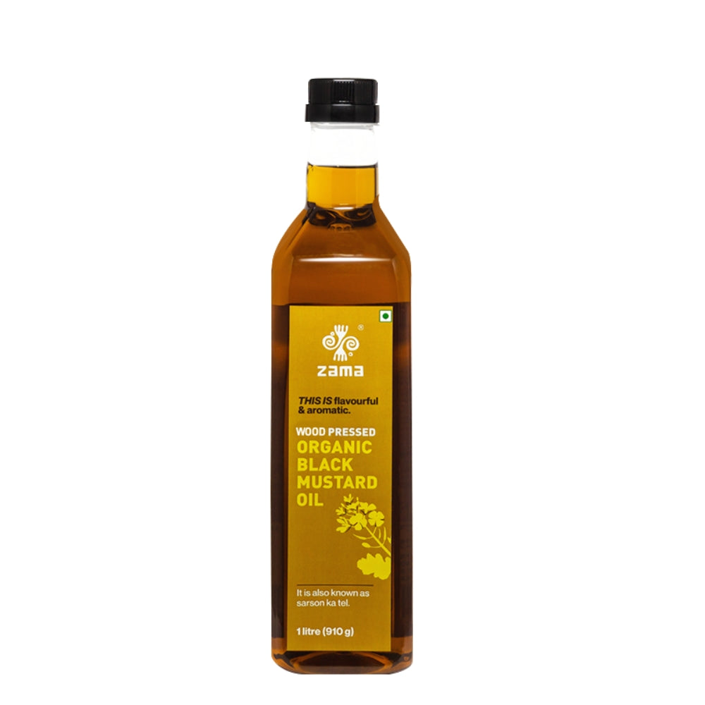 WOOD PRESSED ORGANIC BLACK MUSTARD OIL