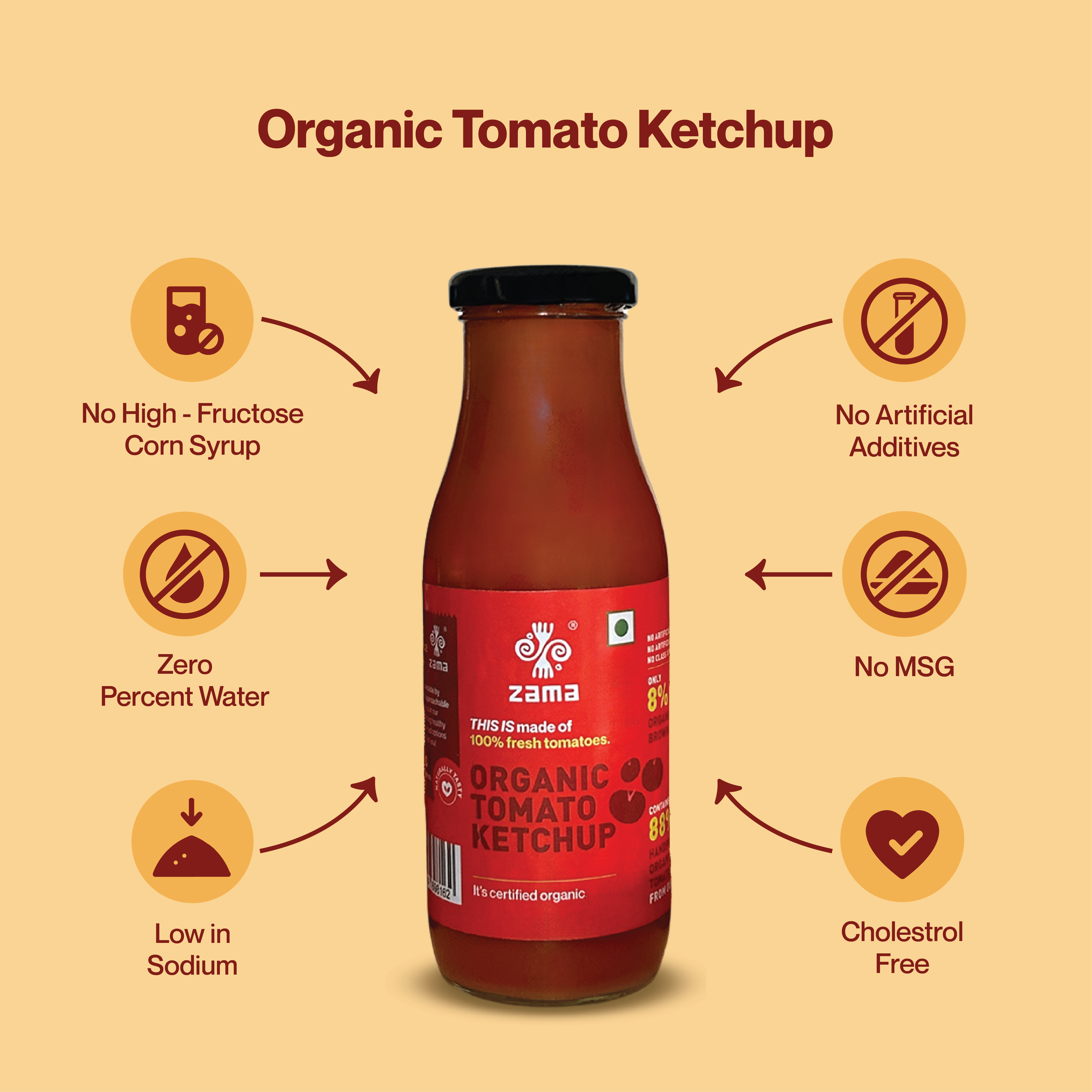 ORGANIC TOMATO KETCHUP