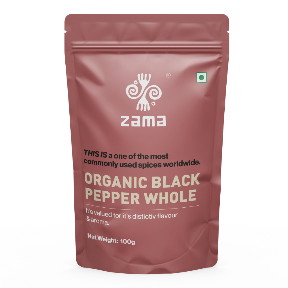 ORGANIC BLACK PEPPER WHOLE