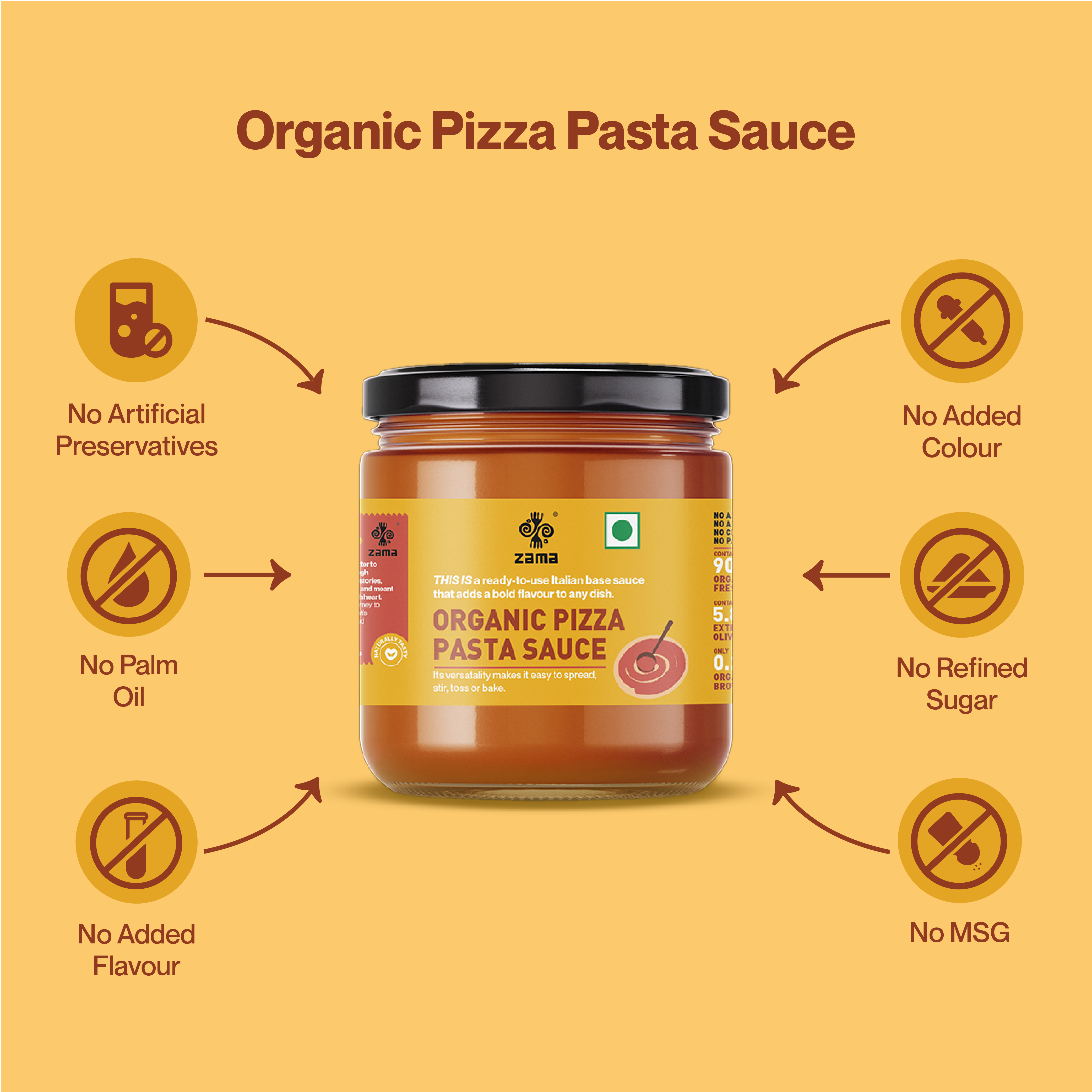 ORGANIC PIZZA PASTA SAUCE